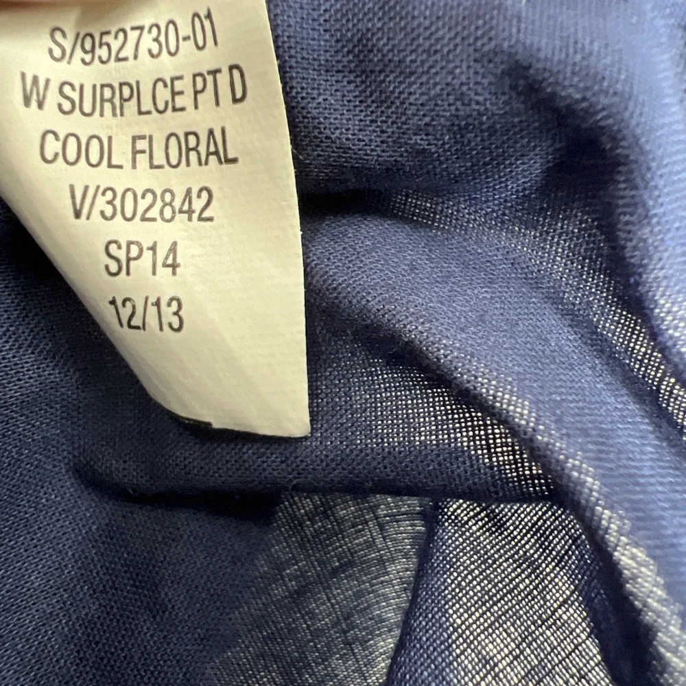 Old Navy‎ Girl's Baby Doll Floral Print Maxi Ruffle Lace Bottom Dress Size S 6/7